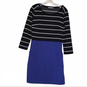 Gap Knit Striped Shift Dress